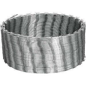 Concertina BTO22 300mm x 8m não clipada kit com 5 rolos VONDER