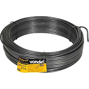 Arame recozido BWG 12 rolo com 1,0kg VONDER