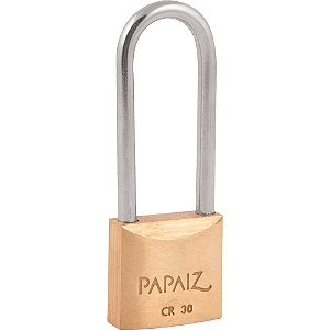 Cadeado haste longa 30,0mm x 50,0mm 0100301CX PAPAIZ