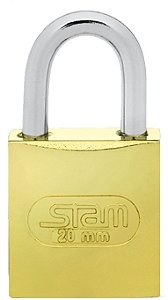 Cadeado latonado 45mm STAM