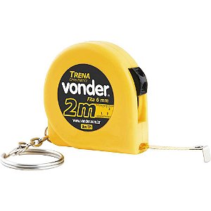Trena chaveiro de aço 2,0m x 6,0mm VONDER