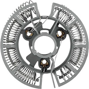 Resistência para ducha 4 temperaturas 5.500W 127V branca VONDER