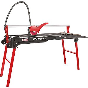 Máquina cortadora de revestimentos cerâmicos e porcelanatos 220V 1.100W ZAPP 1250 G2 CORTAG