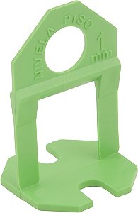 Espaçador e nivelador para piso 1,0mm verde VONDER