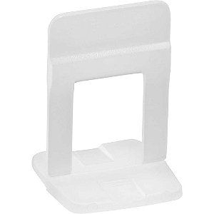 Espaçador nivelador para pisos cerâmicos e porcelanatos Slim 2mm pacote com 100 peças 61536 CORTAG