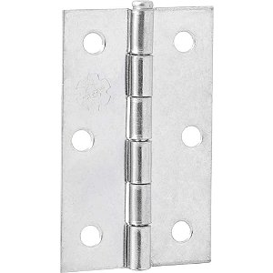 Dobradiça 3" zincada com 24 peças SILVANA