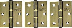 Dobradiça 3.1/2" com anel rolamento oxidado 92518 SILVANA
