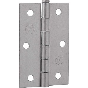 Dobradiça 3.1/2" polida com 24 peças SILVANA