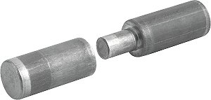 Gonzo polido de 5/8" sem furo VONDER - 12 unidades