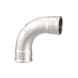 Curva fêmea 3/4" BSP galvanizada 122360633 TUPY