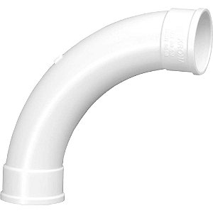 Curva de 90° para esgoto longa DN 40 633 KRONA - 10 unidades