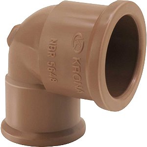 Joelho 90° redução soldável 25mm x 20mm 433 KRONA - 20 unidades
