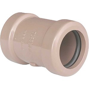 Luva de correr para tubo soldável 32mm com anéis de borracha para vedação 20103003 PLASTILIT - 6 unidades