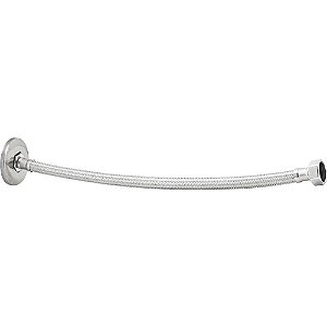 Engate flexível 40cm com trama de alumínio 1/2" NOVE54