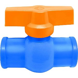 Registro de esfera em PVC soldável 25mm RZ02 REBOUÇAS - 10 unidades