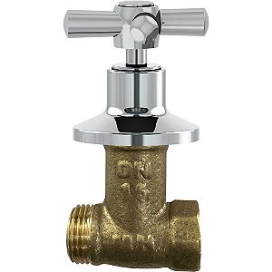 Registro de pressão 1/2" cromado acabamento C31 11853 DELTA