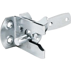 Fecho automático para portão zincado VONDER - 12 unidades