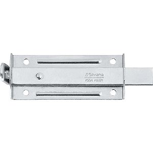 Fecho chato com porta-cadeado 5" - 127,0mm zincado 460 93499 SILVANA - 12 unidades