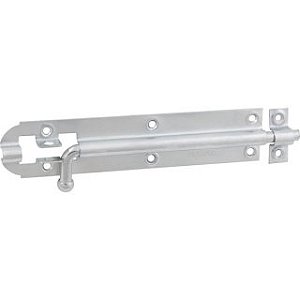 Fecho redondo 4" 101,6mm zincado encartelado VONDER