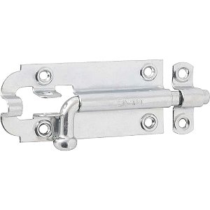 Fecho redondo zincado 3" 76,2mm SILVANA