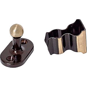 Fixador de porta de pressão para piso oxidado 95851 SILVANA