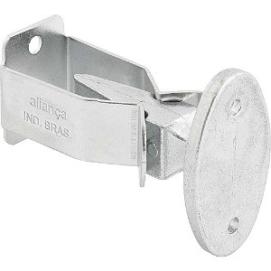Fixador de porta de pressão para rodapé embalagem com 10 peças 86151-1 ALIANÇA