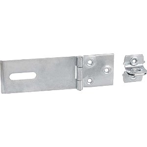 Porta cadeado zincado 4" - 101,6mm VONDER - 12 unidades