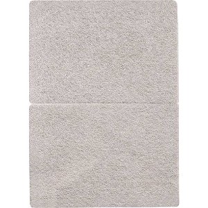 Feltro autoadesivo bege retangular 95mm x 68mm VONDER