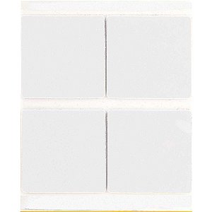 Feltro autoadesivo branco quadrado 50mm VONDER