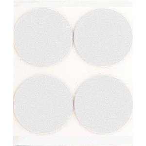 Feltro autoadesivo branco redondo 46mm VONDER