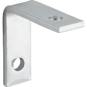 Cantoneira para cortina 3cm x 3cm zincada com 4 peças VONDER