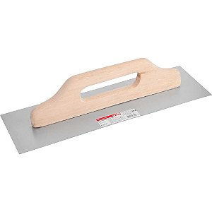 Desempenadeira de aço lisa 390mm x 120mm NOVE54