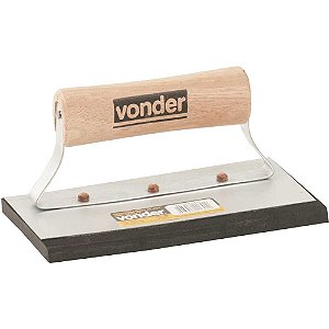 Desempenadeira de aço para rejunte 95mm x 180mm VONDER