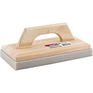 Desempenadeira de madeira com espuma 140mm x 270mm NOVE54