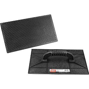 Desempenadeira plástica base estriada 170mm x 300mm MAX