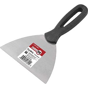 Espátula de aço 5" - 127mm com cabo plástico NOVE54