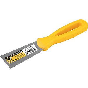 Espátula de aço inox 4cm com cabo plástico VONDER