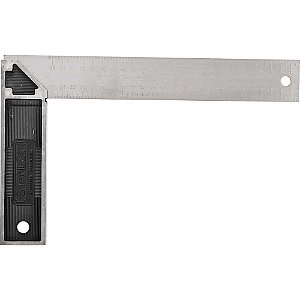 Esquadro para carpinteiro 10" com cabo metálico 46 - 534S STANLEY