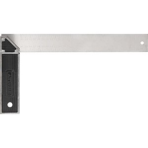 Esquadro para carpinteiro 12" com cabo metálico 12EM 46536 STANLEY