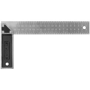 Esquadro para carpinteiro 8" com cabo metálico 12EM 46532 STANLEY
