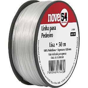 Linha para pedreiro lisa com 50m NOVE54