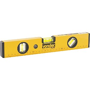Nível de alumínio 12" com base magnética VONDER PLUS