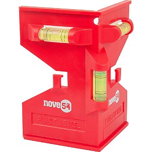 Nível plástico para canto base magnética NOVE54