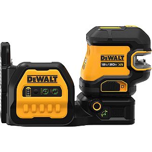 Nível a laser 2 linhas verdes 85 metros 12V / 20V MAX sem bateria e sem carregador DCLE34220GB DEWALT