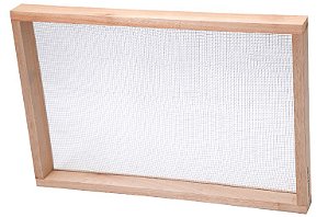 Peneira retangular 50cm x 80cm malha 05 MOMFORT
