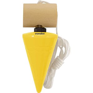 Prumo de centro de metal 400g VONDER