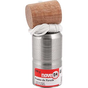 Prumo de metal para parede 700g NOVE54