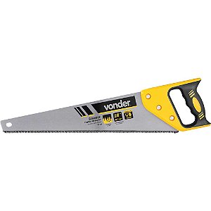 Serrote 18" aço carbono tripla afiação cabo plástico emborrachado SE 180 VONDER