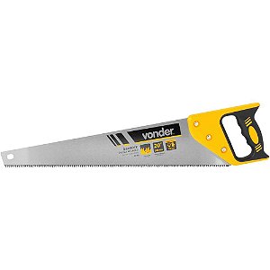 Serrote 20" aço carbono tripla afiação cabo plástico emborrachado SE 200 VONDER