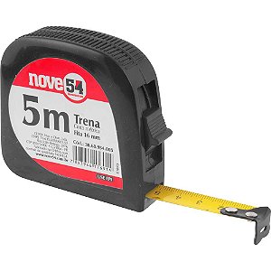Trena curta de aço 5m x 16mm hobby NOVE54